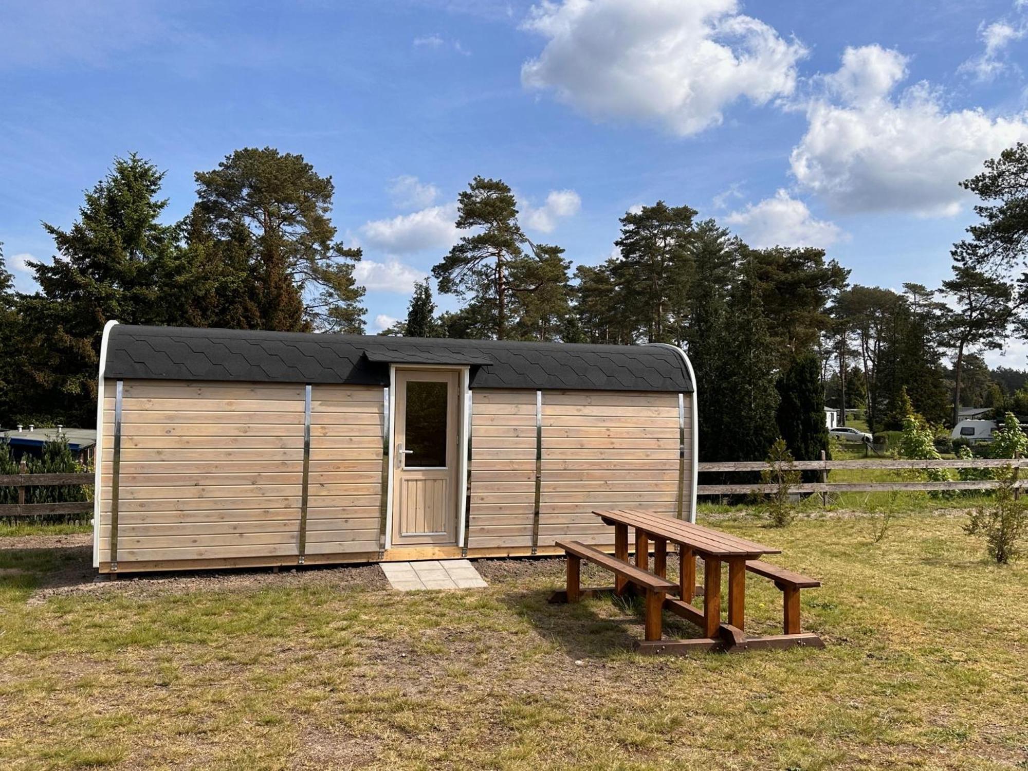 Naturcamping Lueneburger Heide - Chalets & Tiny Haeuser Soltau Eksteriør bilde